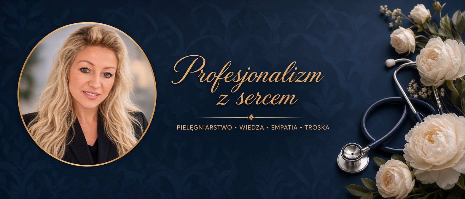 Ewelina Jończyk — Profesjonalizm z sercem. Pielęgniarstwo, wiedza, empatia, troska.